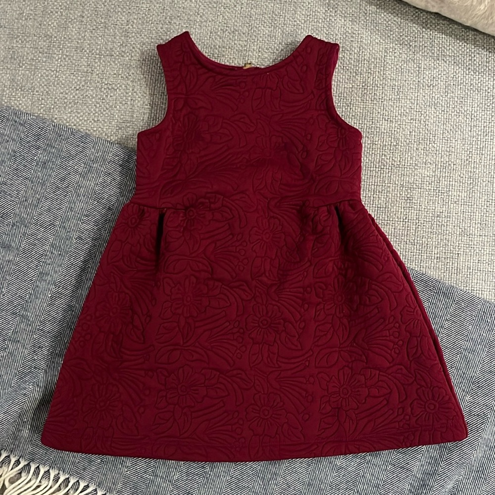 Burgundy Holiday Dress